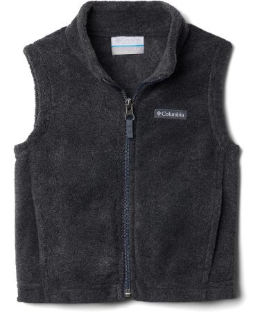 Columbia Boys' Steens Mountain Fleece Vest 2T - Charcoal Heather - Buy Online on SooperMarket.com