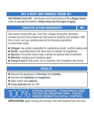MARCELE Anti-Wrinkle Cream for Ages 40+ - 1.7 oz | Revitalize Your Skin | Shop Internationally - Buy Online on SooperMarket.com