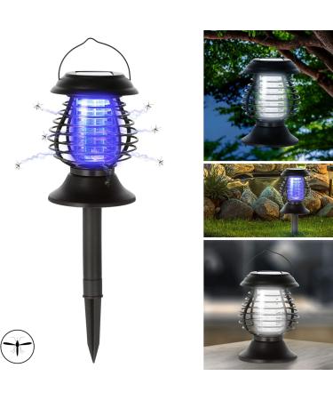 Solar LED Insect Killer Lamp 4-in-1 | Decorative Mosquito Light with Daylight Sensor - International Shipping Available - Buy Online on SooperMarket.com