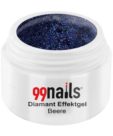 99nails Diamond Effect Gel - Berry 1 pack (1 x 5 ml)