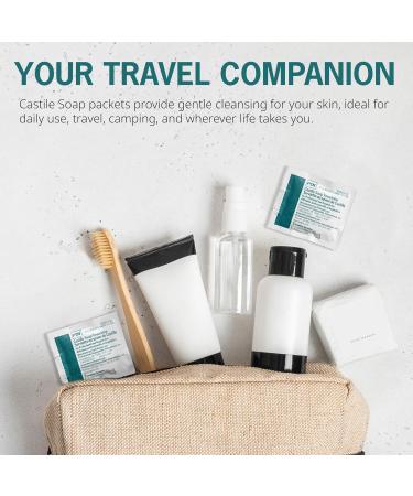 PDI Castile Soap Towelettes - 100 Individually Wrapped Face & Hand Cleansing Wipes | Buy Internationally - Buy Online on SooperMarket.com