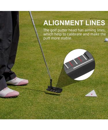 XINGGM CNC Golf Putter for Men - Right Handed Blade/Mallet Putters - 34 Inches with Head Cover (M-01) - Buy Online on SooperMarket.com