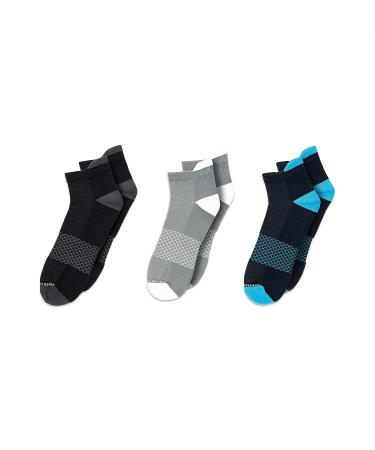 Copper Compression Ankle Sport Socks - 3 Pairs (Men & Women) - Small Size - Multicolor - Buy Online on SooperMarket.com