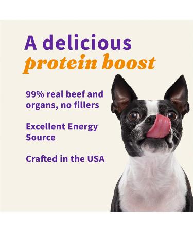 Halo Freeze Dried Raw Beef Protein Topper 3.5-OZ Bag | All Life Stages - Buy Online on SooperMarket.com
