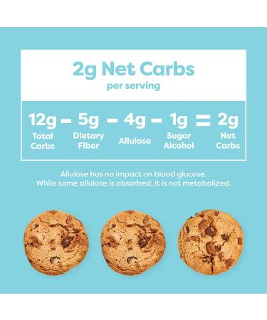 Kiss My Keto Chocolate Chip Cookies - Low Carb Keto Snack 2.25 oz (64g) - Buy Online on SooperMarket.com