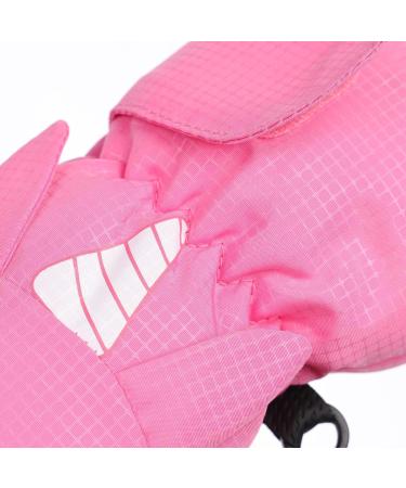 FAYHIJUN Kids Waterproof Winter Mittens - Pink Unicorn, Size L(Age 7-9) - Buy Online on SooperMarket.com