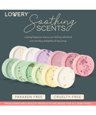 12 Shower Steamers for Women | Aromatherapy Shower Bombs for Self Care | Stress Relief and Relaxation Gift Set - Buy Online on SooperMarket.com