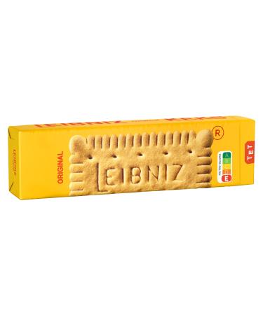 Leibniz original butter biscuit 200 g the No. 1 under the butter cookies crispy cookies only real with 52 teeth (1 x 200 g) butter biscuit 200 g (1 Pack)