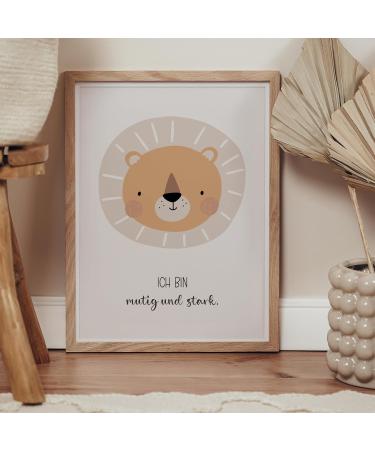 Happyarts Kinderzimmer A4 Affirmations Posters Set | Mindfulness Decor for Baby Rooms | Self-Love Prints for Kids - Frame Not Included - Buy Online on SooperMarket.com
