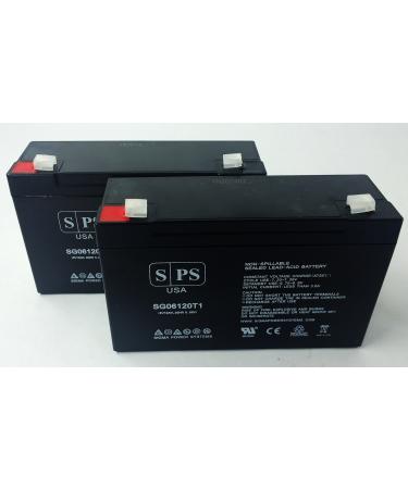 SPS 6V 12Ah SLALight Alarms CE1-5AC Battery Brand Brand