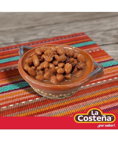 La Costena Bayos Whole Beans 12 x 400g Case/Mexican Cooked Pinto Beans Tinned Bayos Frijoles Canned Beans Wholesale (Pack of 12) - Buy Online on SooperMarket.com