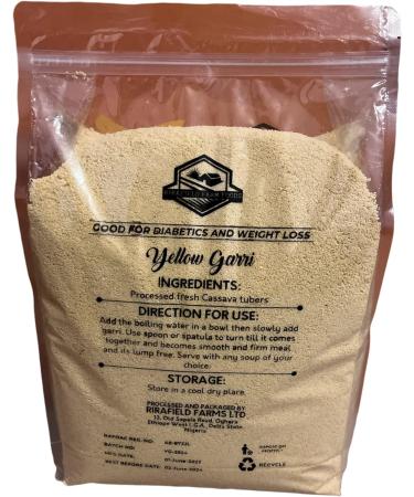 4KG RIRAFIELD FARM FOODS Yellow Delta GARRI - Buy Online on SooperMarket.com