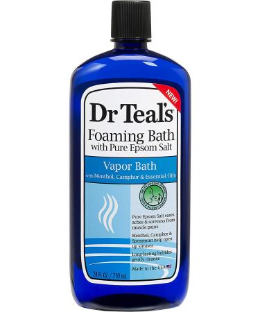 Dr Teal's Menthol & Camphor Soaking Solution & Foaming Vapor Bath Gift Set - Buy Online on SooperMarket.com