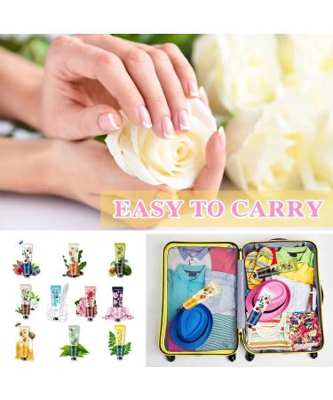 10 Pack Natural Plant Fragrance Hand Cream for Dry Hands Moisturizing Hand Care Cream Hand Lotion Travel Gift Set Travel Size Hand Lotion Set for Men and Women-30ml - Buy Online on SooperMarket.com