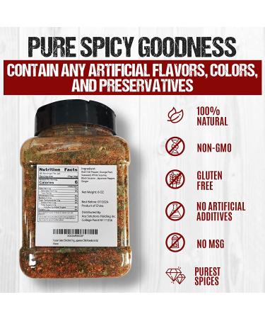 Fusion Select 6 Oz Shichimi Togarashi Seasoning - Japanese 7 Spice & Chili Powder - Buy Online on SooperMarket.com