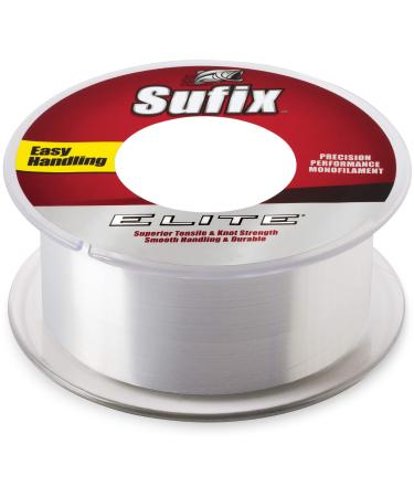 Sufix Elite 10 lb Test Fishing Line (330 yds) Clear