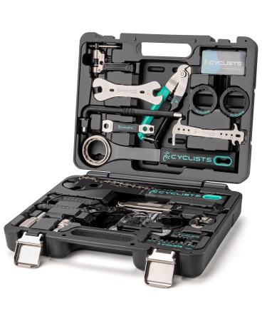 27 Piece Bike Tool Kit - Bike Tools Maintenance Repair Kit - Mountain/Road Bike Bicycle Repair Tool Kit With Storage Case