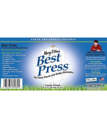 Mary Ellen's 33.8-Ounce Best Press Refill - Linen Fresh | Long-lasting fabric spray - Buy Online on SooperMarket.com