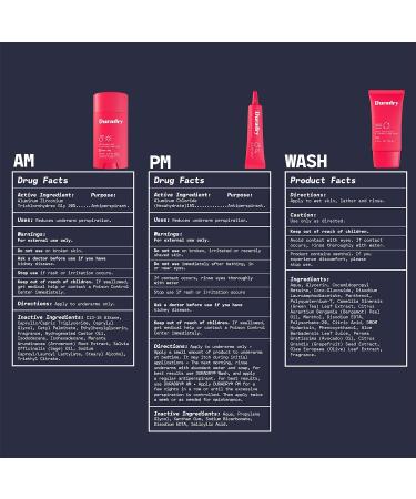 Duradry 3-Step Protection System for Excessive Sweating - Clear Sky - Buy Online on SooperMarket.com