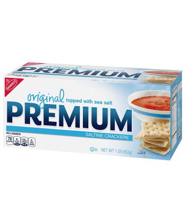 Premium Original Saltine Crackers - 16 oz | Top Quality Snack Option - Buy Online on SooperMarket.com