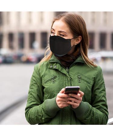 Buy Pack of 10 MH CARE Korean Black KF94 Disposable Face Masks - 4-Layer Breathable Protection for Adults - Comfortable Nose Mouth Cover - Made in Korea - Buy Online on SooperMarket.com