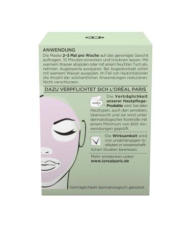 L'Or al Paris Tonerde Absolue Skin Soothing Mask - Pack of 2 (2 x 15 ml) | Buy Internationally Online - Buy Online on SooperMarket.com
