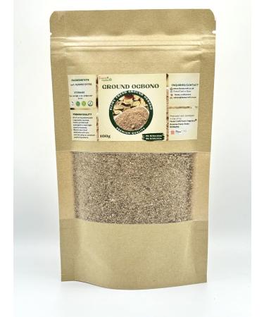 Ground Ogbono Authentic Nigerian Slimy Fresh Ground Ogbono (100g) 100.00 g (Pack of 1)