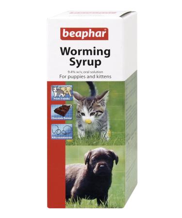 Beaphar Worming Syrup 45 ml (Pack of 2)