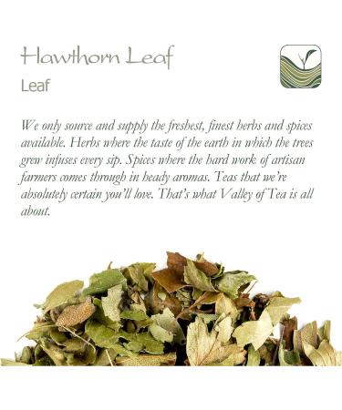Hawthorn Leaf Organic Flower Tea - High Food Grade 100g (Pack of 1) - Hawthorne Leaves and Flowers - Buy Online on SooperMarket.com