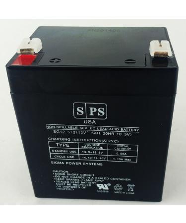 SPS 12v 5Ah GS Portalac PXL12050 PXL 12050 UPS Replacement Battery Brand