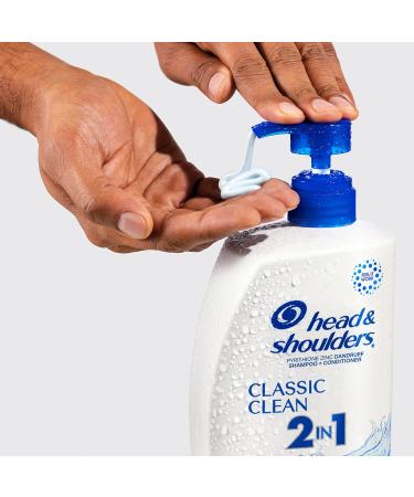 Head & Shoulders Classic Clean Shampoo 835ML White and Blue 1 835 ml (Pack of 1) - Buy Online on SooperMarket.com
