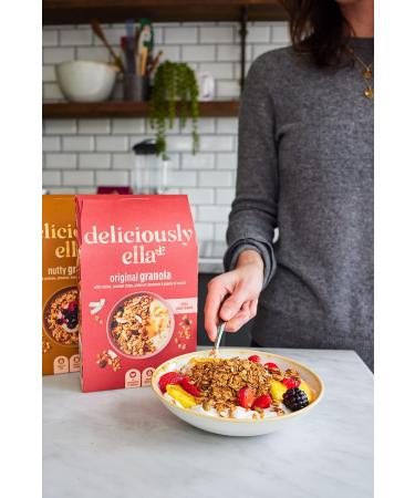 Deliciously Ella - Granola & Muesli Gluten-Free Vegan Friendly Healthy Breakfast (6 boxes) (Nutty Granola) - Buy Online on SooperMarket.com