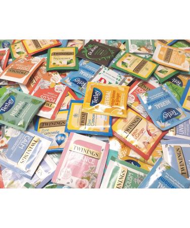 Refill Pack Enveloped Tea Bags Large Selections of Classic Black Fruit Herbs Green Decaf Healthy Caffeine Free Popular Flavours Blends (HERBS TEA x30 Tea envelopes) HERBS TEA x30 Tea envelopes