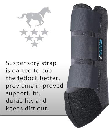 Professional's Choice 2XCOOL Sport Medical Boots - 4-Pack Large Anthracite | International Shipping Available - Buy Online on SooperMarket.com