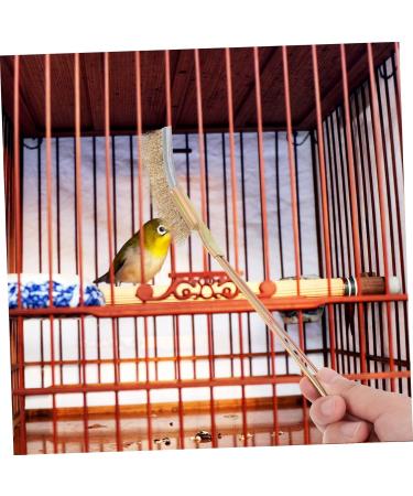 PRETYZOOM 1 Set Bird Cage Cleaning Brush Metal Cleaner Bird Brush Cleaning Bird Cage Accessories Bird Supplies 24X3X2CM As Shown - Buy Online on SooperMarket.com
