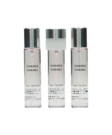 Chanel Chance Eau Tendre Twist & Spray Eau De Toilette Refill 3x20ml
