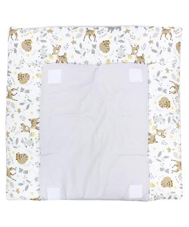 TupTam Changing Mat with 2 Terry Cloth Covers - Wild Animals Design 65 x 75 cm | Model MAR02579 - International Shipping Available - Buy Online on SooperMarket.com