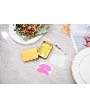 CCbeauty Reusable Under Eye Patches & Eye Cream Applicator Set | 100% Silicone Gel Pads for Hydration | Reduce Fine Lines Wrinkles & Dark Circles | Includes Storage Tin | Mango Scent - Buy Online on SooperMarket.com