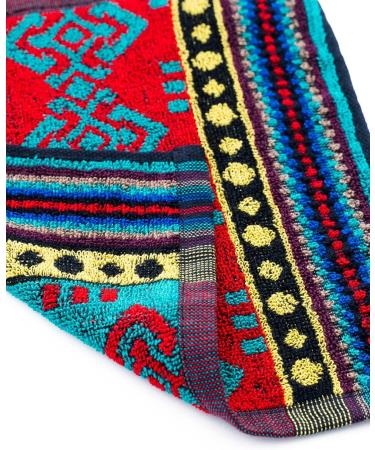 6-Piece Dark Terry Cloth Wash Cloths | Face Towels Soap Rags & Wash Blankets - 25x25cm | Soft & Absorbent Ideal for Home & Travel - Buy Online on SooperMarket.com