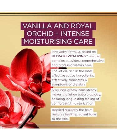 Eveline Luxury Vanilla Body Balm with Orchid Extract 350ml - Nourishing Moisturizer for Silky Skin | International Shipping Available - Buy Online on SooperMarket.com