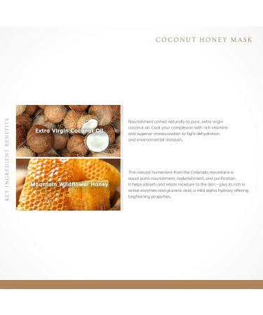 Buy Annmarie Skin Care Coconut Honey Mask - Moisturizing & Exfoliating for All Skin Types 50mL - Extra Virgin Coconut Oil & Wildflower Honey International Shipping Available - Buy Online on SooperMarket.com