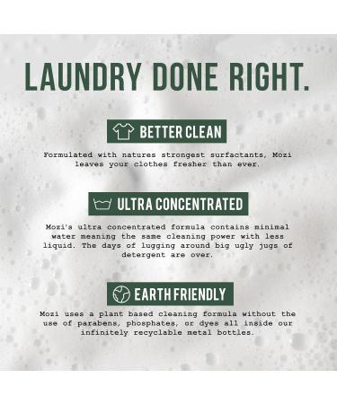 Eco-Friendly Laundry Detergent Liquid - Alpine Woods 32 oz 50+ Loads Plant-Based Cruelty-Free Phosphate & Paraben Free - Buy Online on SooperMarket.com