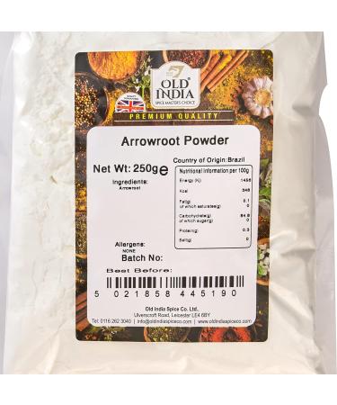 Old India Arrowroot Powder 250g - Natural Gluten-Free Thickening Agent - Buy Online on SooperMarket.com