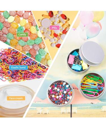 Aluminum Tins - Sopito 24 Pack 15ml Empty Round Tins for Lip Balm Cosmetics Mini Candles & Crafts - Buy Online on SooperMarket.com