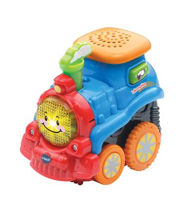 VTech does baby speedsters - press and go locomotive - toy car with music lighting button and exciting noise - for children from 1-5 years
