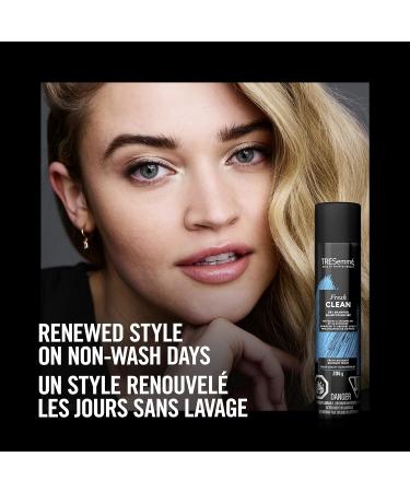 TRESemm Fresh Clean Dry Shampoo oily hair style extender refreshes & absorbs oil with natural tapioca starch Fresh Bouquet Scent 206 g - Buy Online on SooperMarket.com
