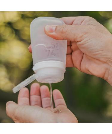 humangear GoToob+ Large 100ml GoToob+ Travel Bottle with locking cap - Large 100ml - Clear Large - Buy Online on SooperMarket.com