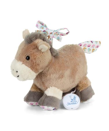 Sterntaler 6002003 Music Box Soft Toy Pony Pauline Replaceable Music Box Size: S Music Box S Pauline