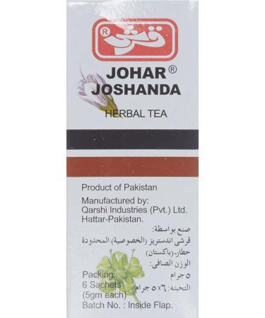 Johar Joshanda Natural Tea- 6 Sachets - Buy Online on SooperMarket.com