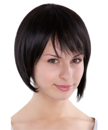 Wig/WIG with bob cut black 8525-2 approx. 25 cm